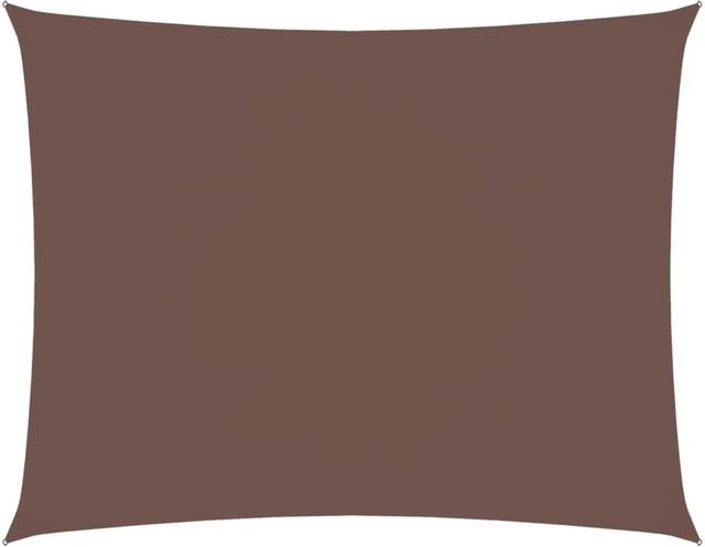 Furnicato Sonnensegel aus Oxford-Gewebe rechteckig, Braun, B: 35 m, T: 45 m - Bild 1