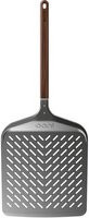 Ooni Signature Perforierter Pizzaschieber 30 cm in Silber und Schwarz - Bild 1