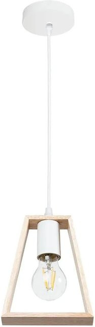 ARTE LAMP Hängeleuchte LED aus Holz und Metall modern dimmbar - Bild 1