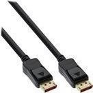 InLine DisplayPort 1.4 Kabel aktiv, 8K4K, schwarz, vergoldete Kontakte, Länge: 10 m - Bild 1