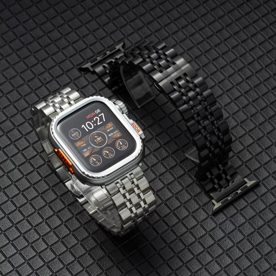 Geekthink Uhrenarmband Edelstahl, Silber - Bild 2