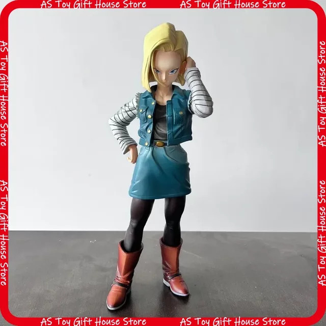 Bandai Dragon Ball Z Android 18, PVC-Figur, bewegliche Gelenke, 27 cm - Bild 1