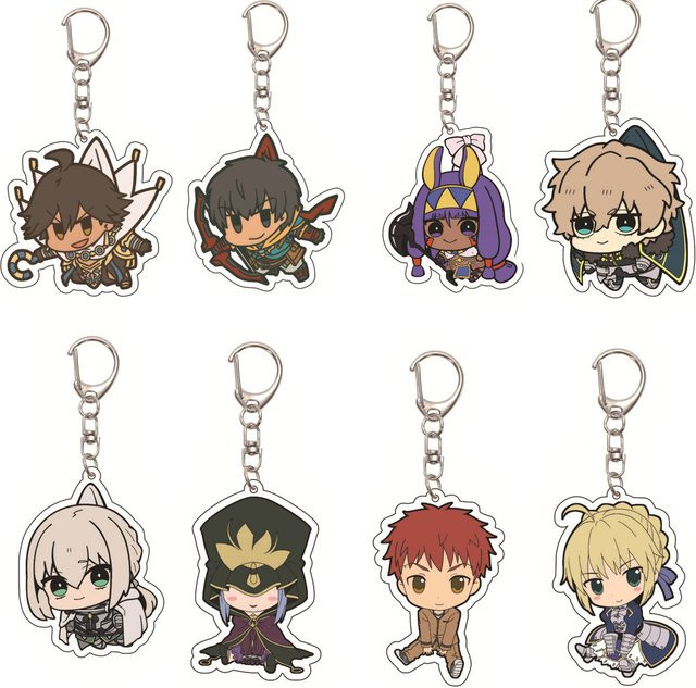 Bandai Schlüsselanhänger Acryl, Anime Fate/Grand Order, 55 mm, Unisex - Bild 1