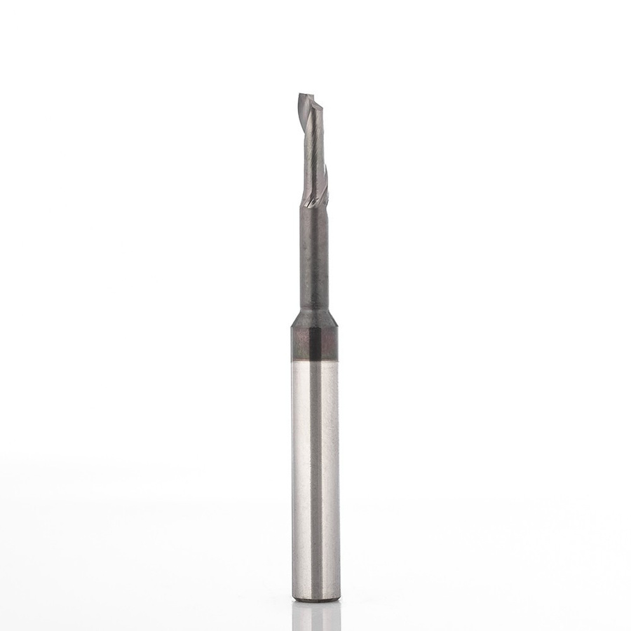 Kleinindia HS-E Bohrnutenfräser für Aluminium Z1 in Silber, Durchmesser: 8 mm, Gesamtlänge: 100 mm - Bild 1