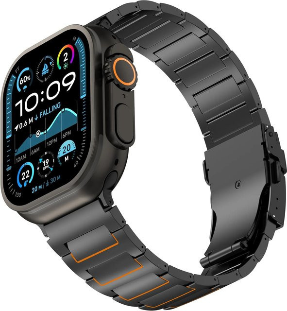 Uhrenarmband Titan, Schwarz, Unisex - Bild 1