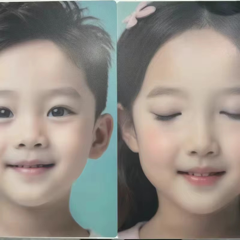 Wiederverwendbare Malvorlage für Gesicht und Körper aus Kunststoff zur Malerei-Übung und zum Make-up - Bild 1