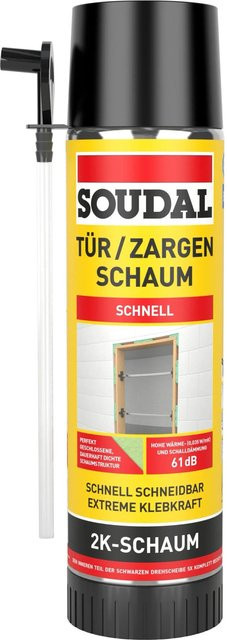 Soudal 2K Zargenschaum Polyurethan Grün 400 ml - Bild 1
