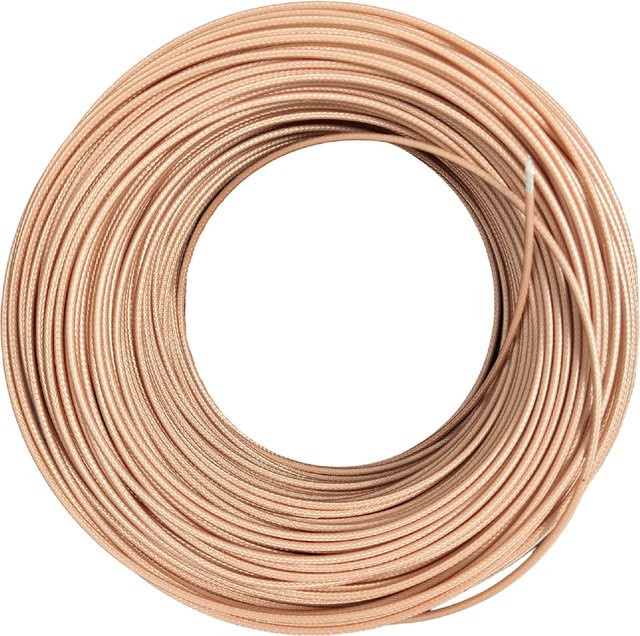 RFProMaker RG316 Koaxialkabel Low Loss 50 Ohm Hochfrequenzdraht geschirmt M17/113 Hochtemperatur-Pigtail - Bild 1