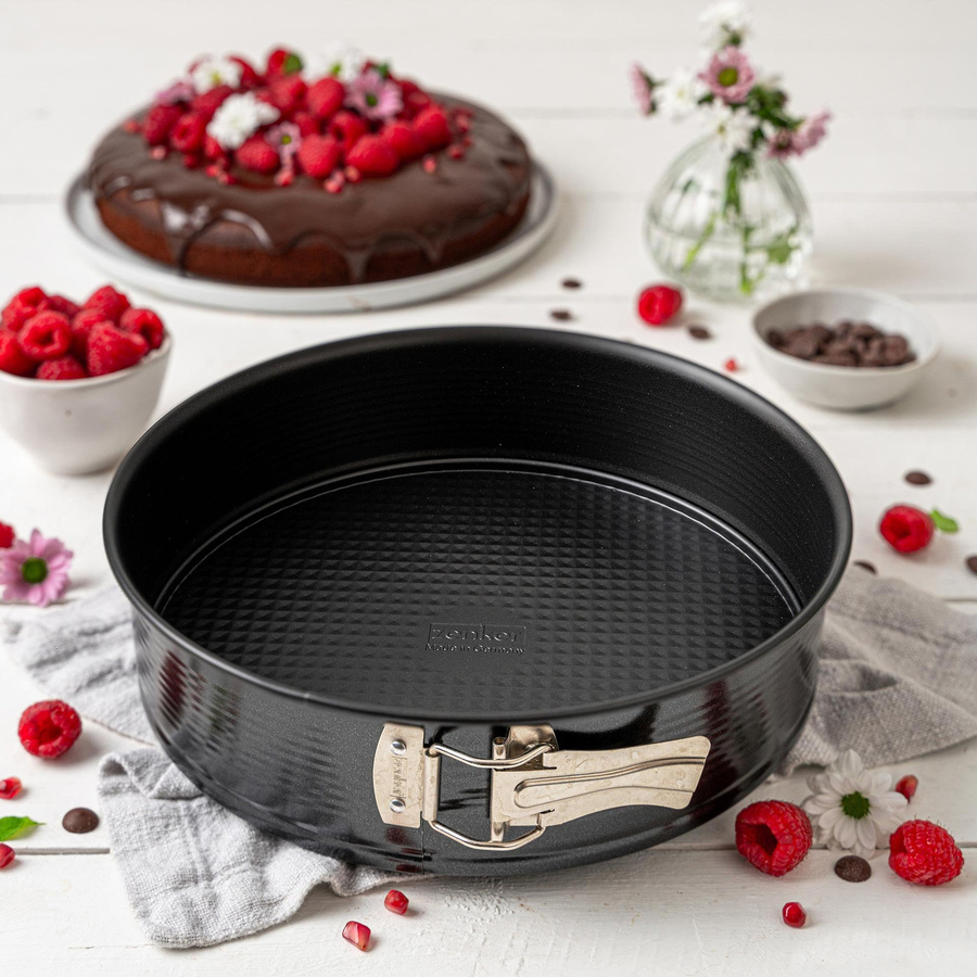 Zenker Springform Perfect Black+ mit Flachboden, Schwarz, Durchmesser: 26 cm - Bild 2