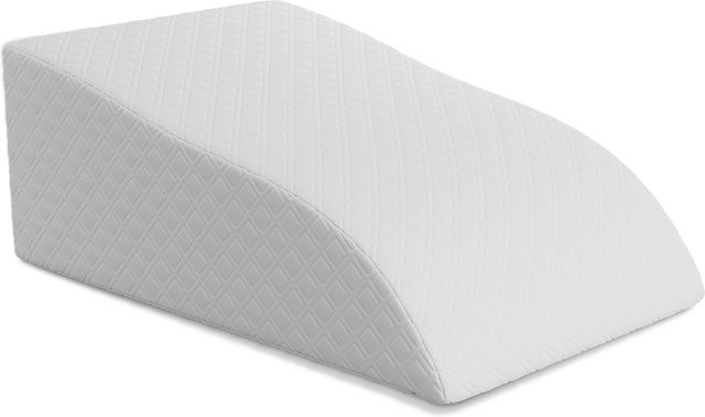 Bein-Lagerungskissen Visko von eloneo aus Visko-Mineralschaum, weiß, B/T/H: 62 x 40 x 24 cm - Bild 1