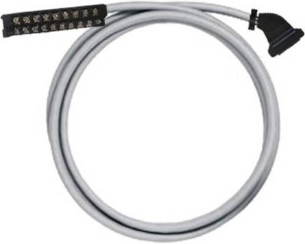 Weidmüller SPS-Verbindungsleitung PAC-RX3I-1X10-V0-2M, Farbe: grau - Bild 1