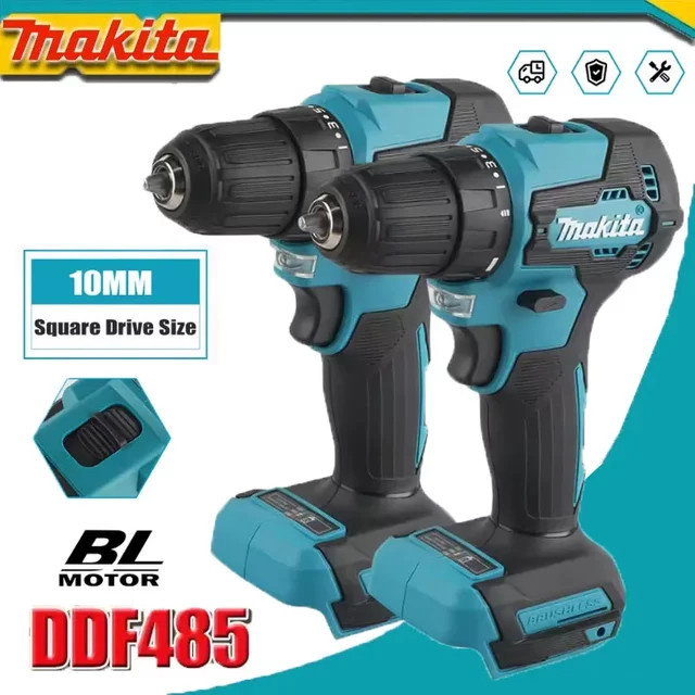 Makita DDF485 Akkubohrhämmer 18V LXT Bürstenlos Blau - Bild 1