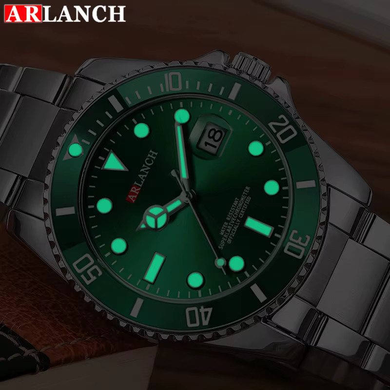 ARLANCH Armbanduhr Quarz, Edelstahl, Herren - Bild 4