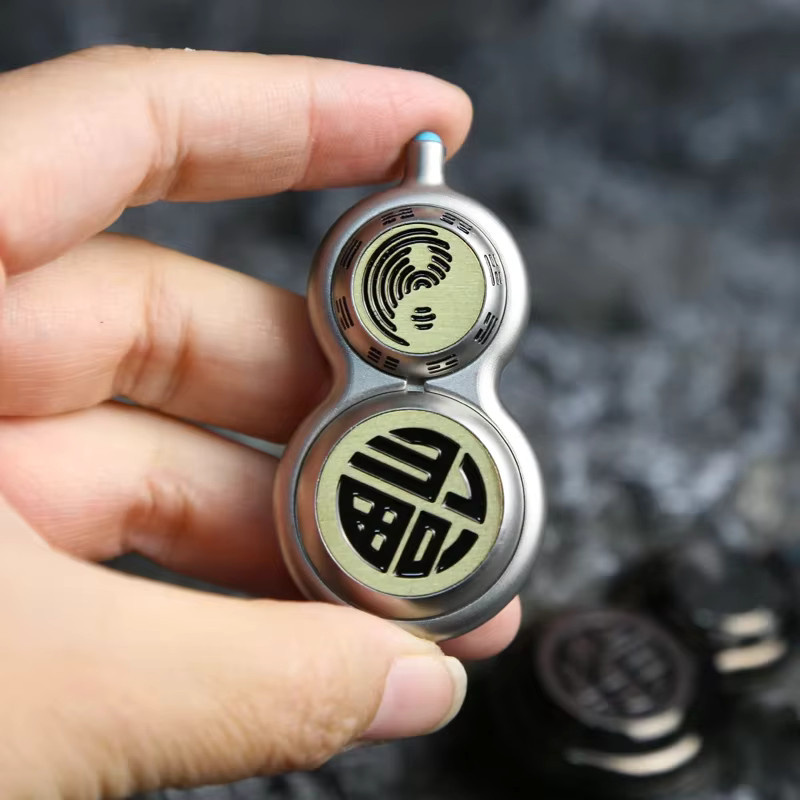AHHLCLT Cucurbit Spinner Fidget Slider Metall, Fidget Spielzeug - Bild 2
