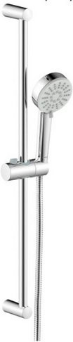 Hansa Brausegarnitur HANSAPICO mit 3 Strahlarten in Messing und Silber - Bild 1