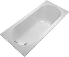 Villeroy & Boch Rechteck-Badewanne Oberon aus Mineralguss, weiß, B/T: 170 x 75 cm - Bild 1