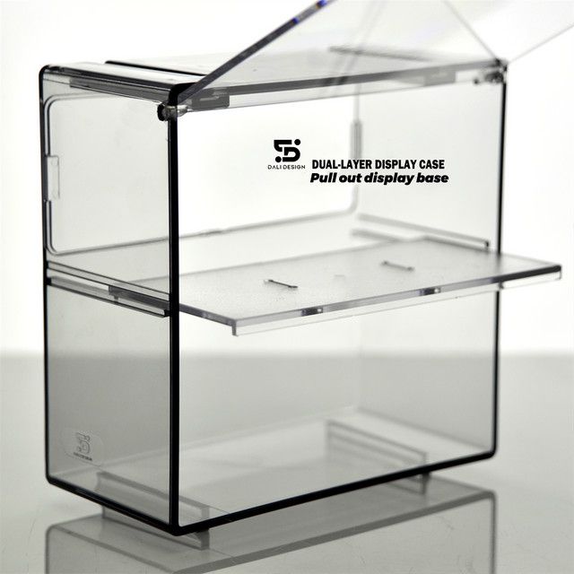MINI GT Acryl Display Case Dual-Layer Vitrine für Modellautos im Maßstab 1/64, transparent - Bild 1