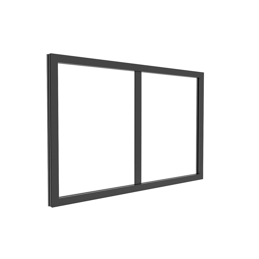 Vente-unique Oberlicht Bayview aus Aluminium in Schwarz, Breite: 63 cm - Bild 2