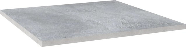 Eurostone Terrassenplatte Feinsteinzeug Ardesia Ash in Grau, Steinoptik matt, B/T/H: 60 x 60 x 2 cm, 2 Stück - Bild 1