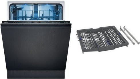 Bosch Geschirrspüler X65EXS1BD Vollintegrierbar 60 cm bestehend aus SX65EX01BD und SZ36DX04 - Bild 1