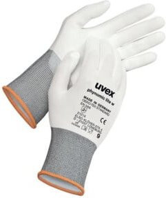 uvex Schutzhandschuh phynomic lite w 60041 in Weiß, Größe 10 - Bild 1