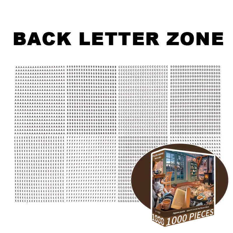 MaxRenard Winter-Hütten-Szene Puzzle, 1000 Teile - Bild 4