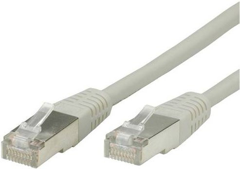 Value RJ45 Patchkabel CAT 6 S/FTP Ethernet LAN Kabel Grau, Länge: 3,00 m - Bild 1