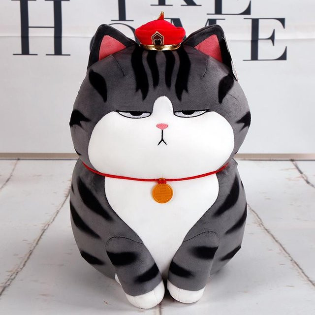 Yiran Health & Beauty Mein Kaiser Katze, Stoffpuppe, Schwarz, ab 14 Jahren - Bild 1
