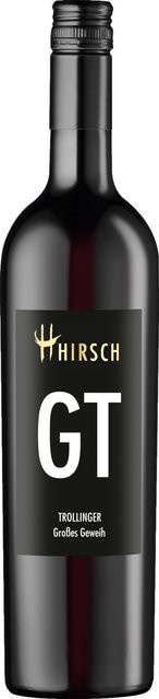 Hirsch GT Trollinger Rotwein, 2020, Württemberg, trocken, 0,75 l - Bild 1