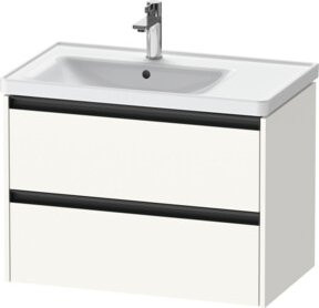 Duravit Waschtischunterschrank Ketho.2 in Weiß Matt, B/T/H: 78,4 x 45,5 x 54,9 cm - Bild 1