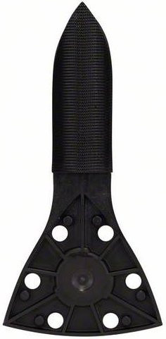 Bosch Schleifzunge oval in Schwarz für Dreieckschleifer - Bild 1
