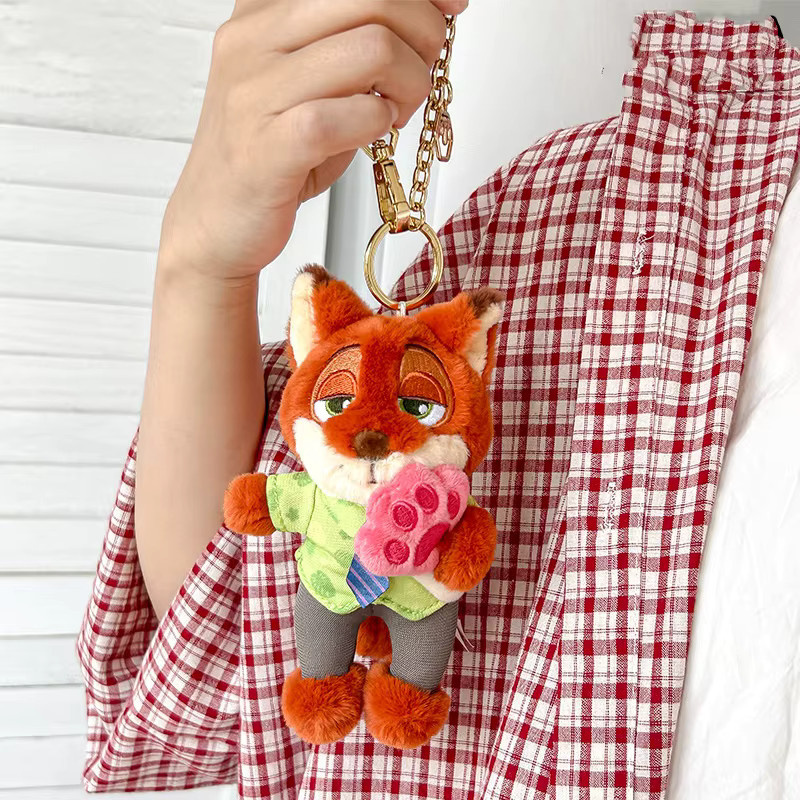 Potdemiel Zootopia Judy Hopps und Nick Wilde, Plüschpuppen Schlüsselanhänger, Disney - Bild 2