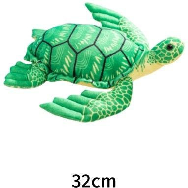 Yiran Health & Beauty Schildkröte Plüschtier, Grün - Bild 1