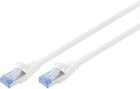 Digitus RJ45 Netzwerkkabel Patchkabel CAT 5e SF/UTP Ethernet LAN Grau, Länge: 1,00 m - Bild 1