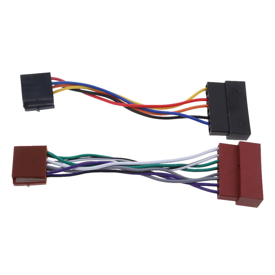 MagiDeal Universeller ISO-Stereo Auto-Kabelbaumadapter für Autolautsprecher-Stromanschluss in Multicolour - Bild 2