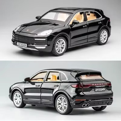 Double Horses Cayenne Turbo S, Modellauto, 1:32, Metall, mit Licht und Sound, ab 3 Jahre - Bild 4