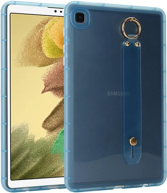 Stoßfeste Samsung Tablet Hülle mit Armband in Blau für Tab A9 Plus, S7, S8, A9, A8, A7, S6 Lite und A7 Lite 8.7 - Bild 1