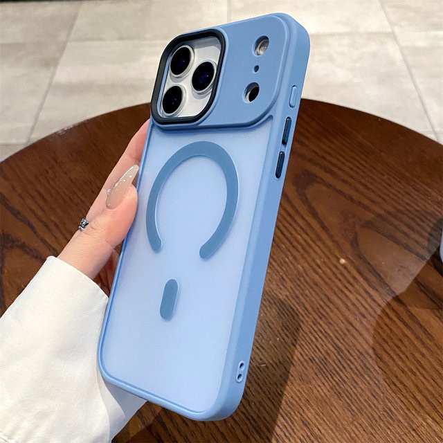 Stoßfeste MagSafe Hülle für iPhone 17, 16, 15, 14, 13, 12, 11 Pro Max mit magnetischer kabelloser Ladung, bunt - Bild 1