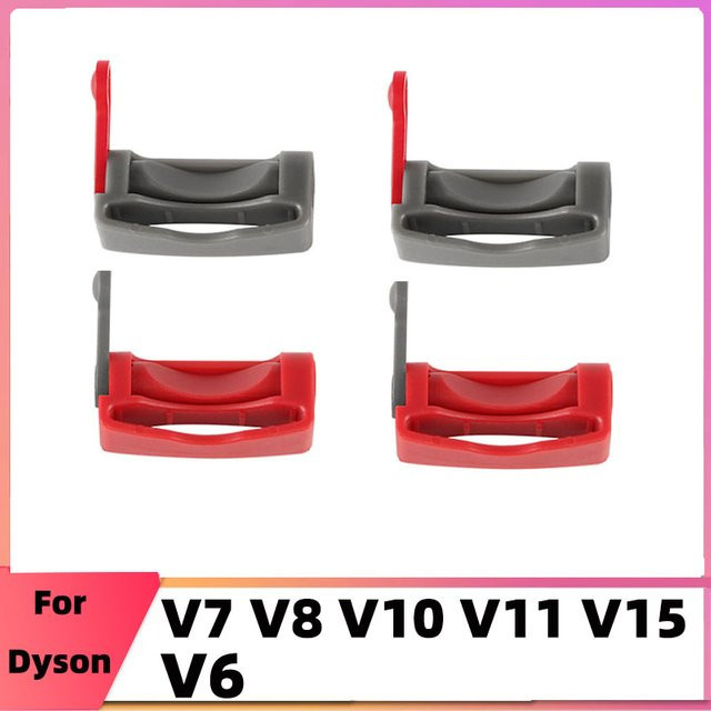 Trigger Lock Power Button Control Clamp in Rot kompatibel mit Dyson V6 V7 V8 V10 V11 V15 Staubsaugern - Bild 1