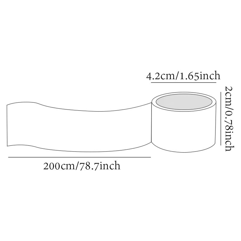 Mr.Paper Washi-Tape im Vintage-Stil mit Pflanzen- und Blumenrand für deine DIY-Dekoration, 200 cm pro Rolle - Bild 4