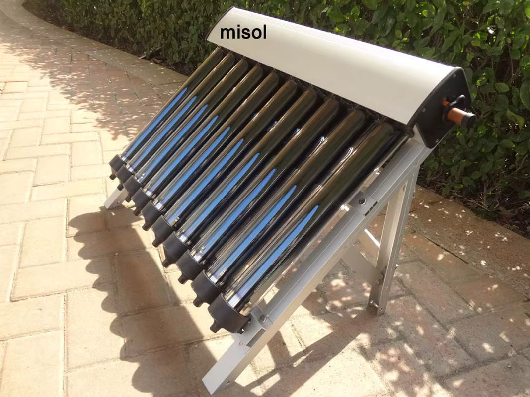 Misol Solarkollektor mit 10 Vakuumröhren für Solarwarmwasserbereiter - Bild 2