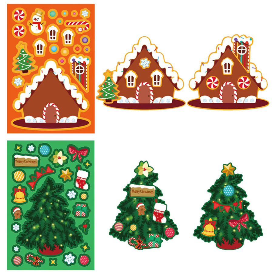 Charile Weihnachtsmann Puzzle-Aufkleber, Bunt / Mehrfarbig - Bild 4