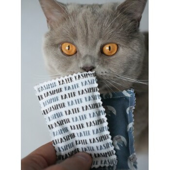 Kater Kasimir Katzenminze Spielkissen, 4er Set, aus BIO-Baumwolle - Bild 2