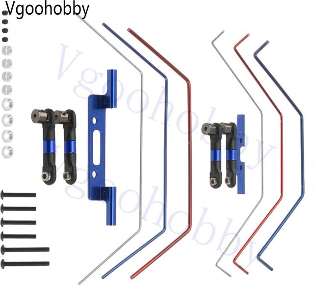 Traxxas RC Sway Bar Kit vorne und hinten, Zubehör, Metall - Bild 1