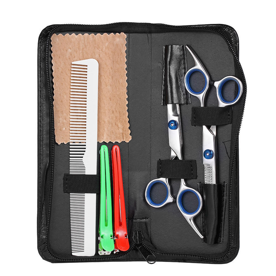 Salon-Haarschneiden-Effilierschere-Friseurscheren-Friseurwerkzeug-Set - Bild 4