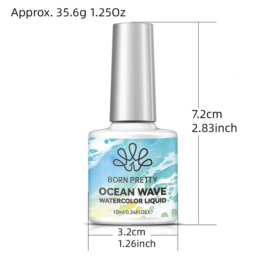 HotPress Nagellack, Weiß, 10 ml - Bild 3