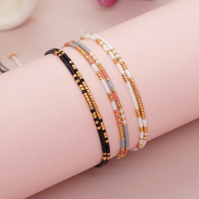 Go2boho Armband, Miyuki-Perlen, mehrschichtig, Damen und Herren - Bild 1