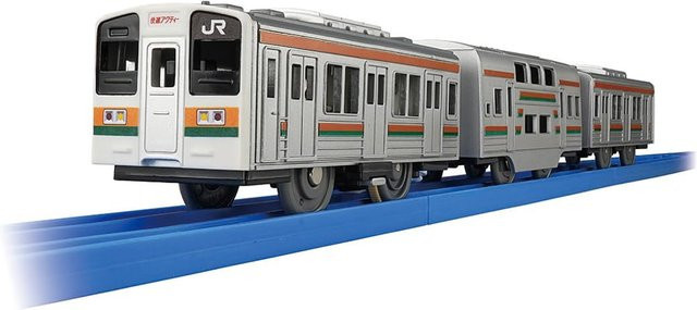 Takara Tomy Plarail Danke Rapid Acty Zug 211er Serie, Zugspielzeug, grau, ab 3 Jahre - Bild 1