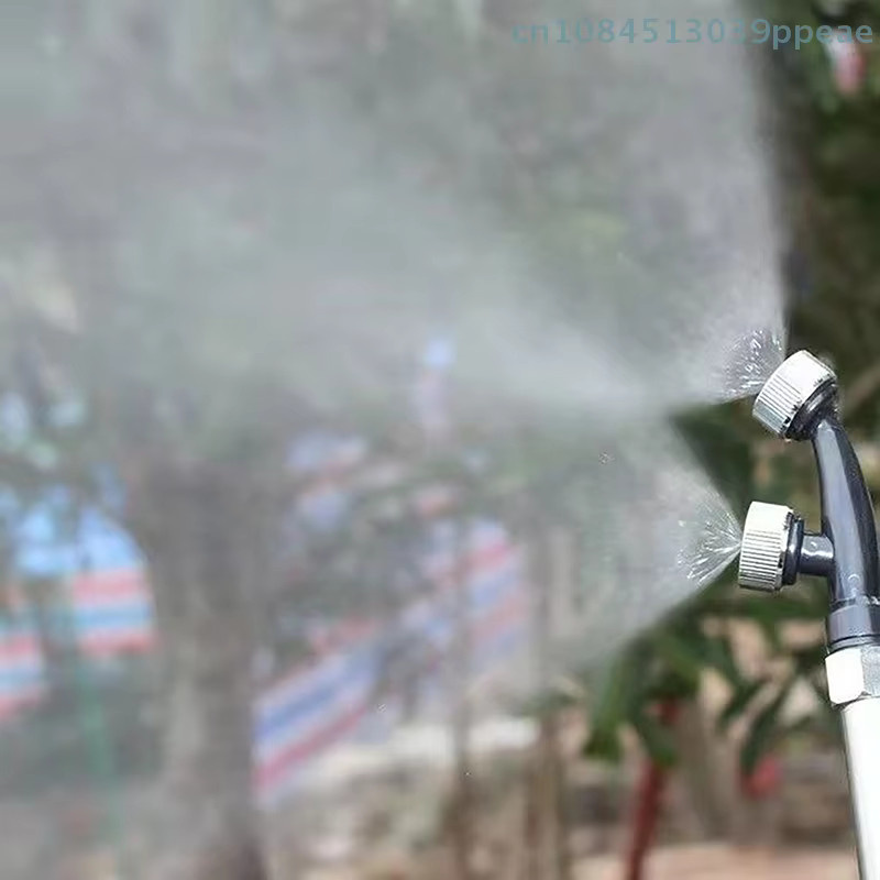 Hochdruck Sprayer Nebel Düse mit 1, 2 oder 3 Löchern in Fächerform für Gartenbewässerung und Landwirtschaft, Schwarz - Bild 2