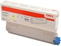 Original OKI Tonerpatrone Gelb für C823dn (46471101) - Bild 1